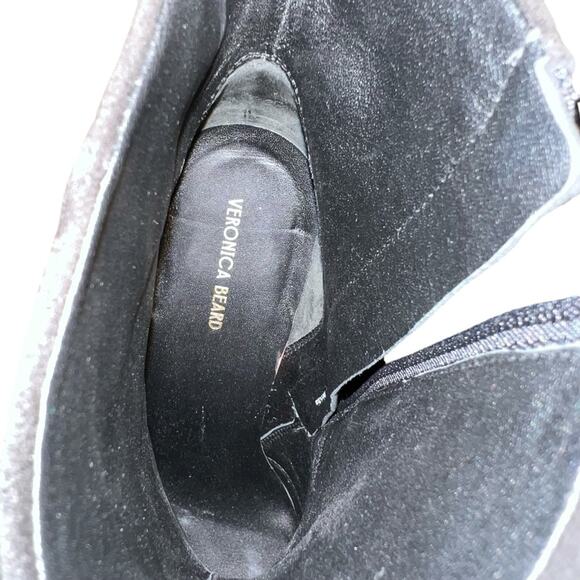 Veronica Beard Dali Suede Stiletto Heel Ankle Boot Bootie NEW Size 9.5 - Picture 9 of 10